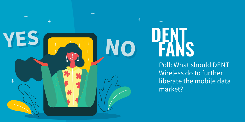 What should DENT Wireless do to further liberate the mobile data market