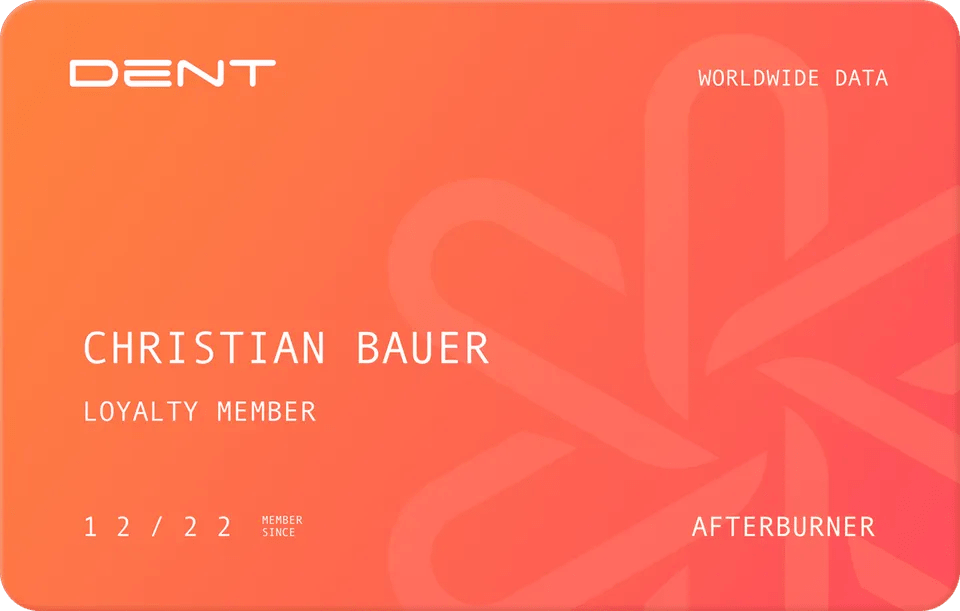 DENT Afterburner Loyalty Program