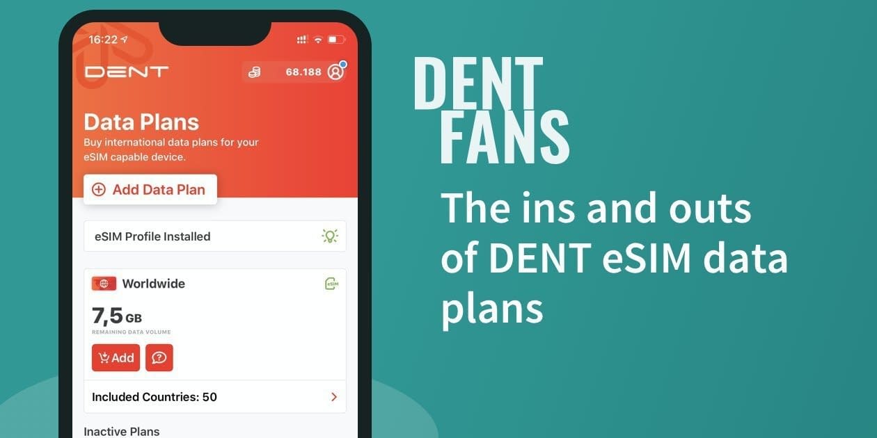 DENT eSIM Data Plans