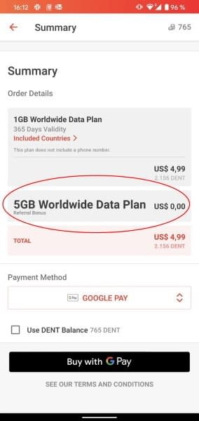 Buy 1gb For 4 99 And Get 5gb Mobile Data For Free Dent Fans